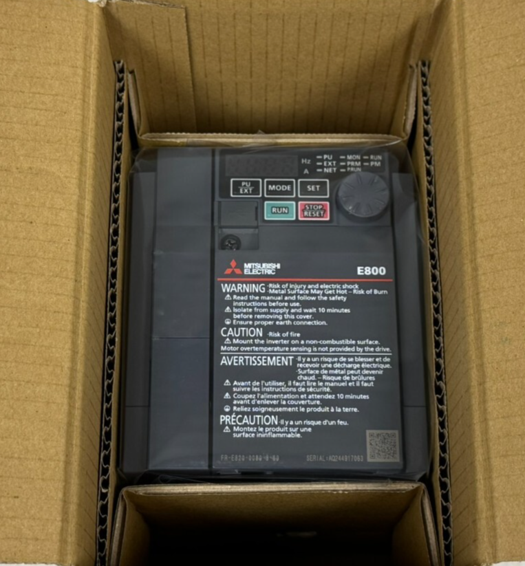 NEW MITSUBISHI FR-E820-0080-5-60 INVERTER DRIVE FR-E800 - Image 4