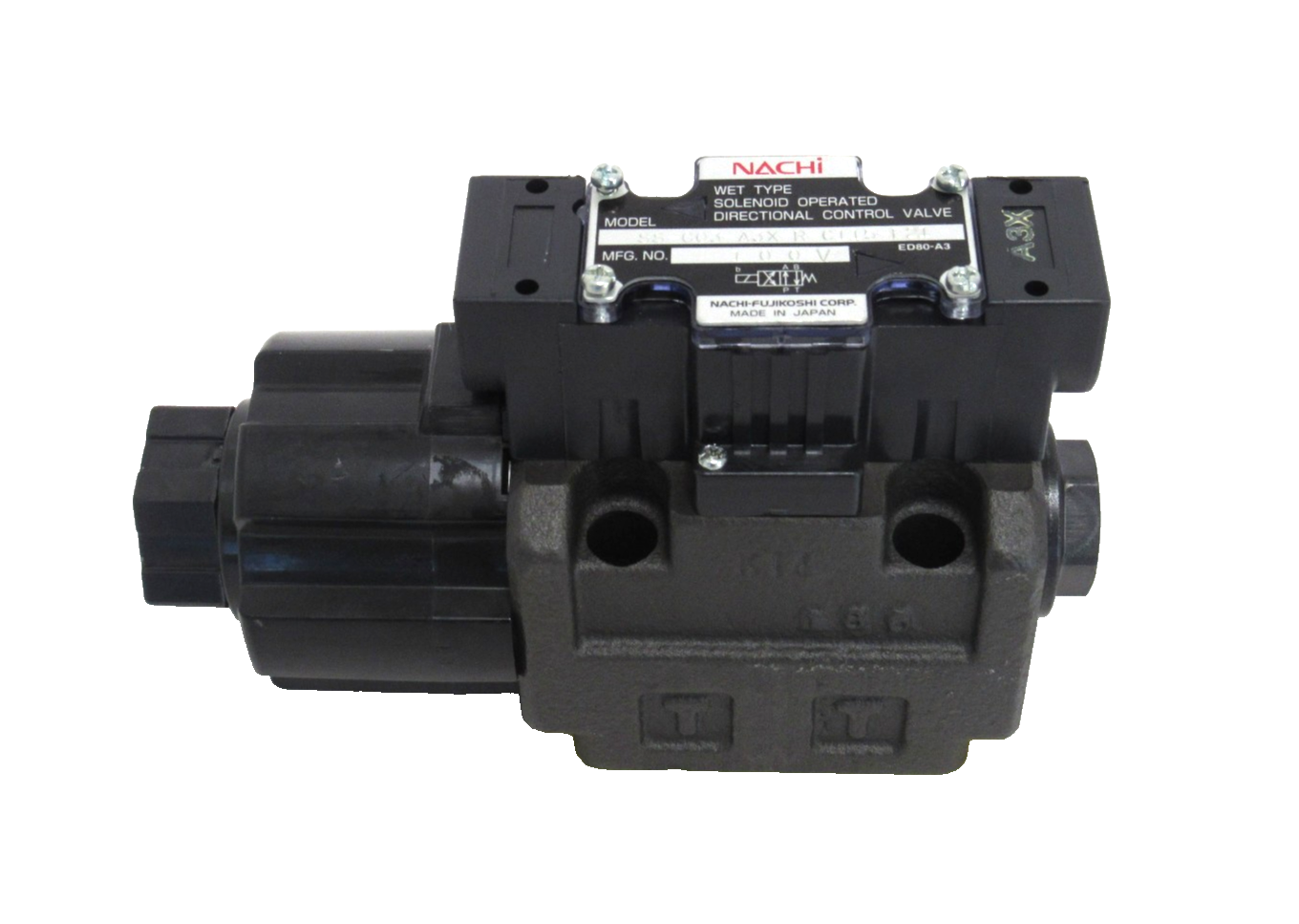 NEW NACHI SS-G03-A3X-R-C115-E21 CONTROL VALVE SSG03A3XRC115E21 - Image 3