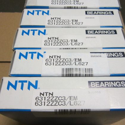 NEW NTN 6312ZZC3/EM BEARING  NTN 6312ZZC3EM L627