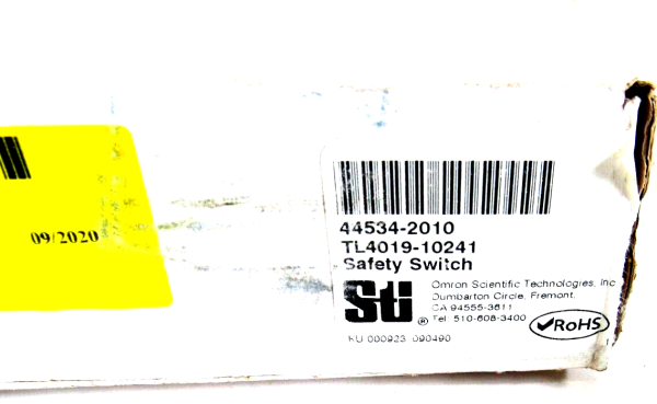 NEW OMRON TL4019-10241 SAFETY SWITCH 44534-2010 TL401910241 - SB ...