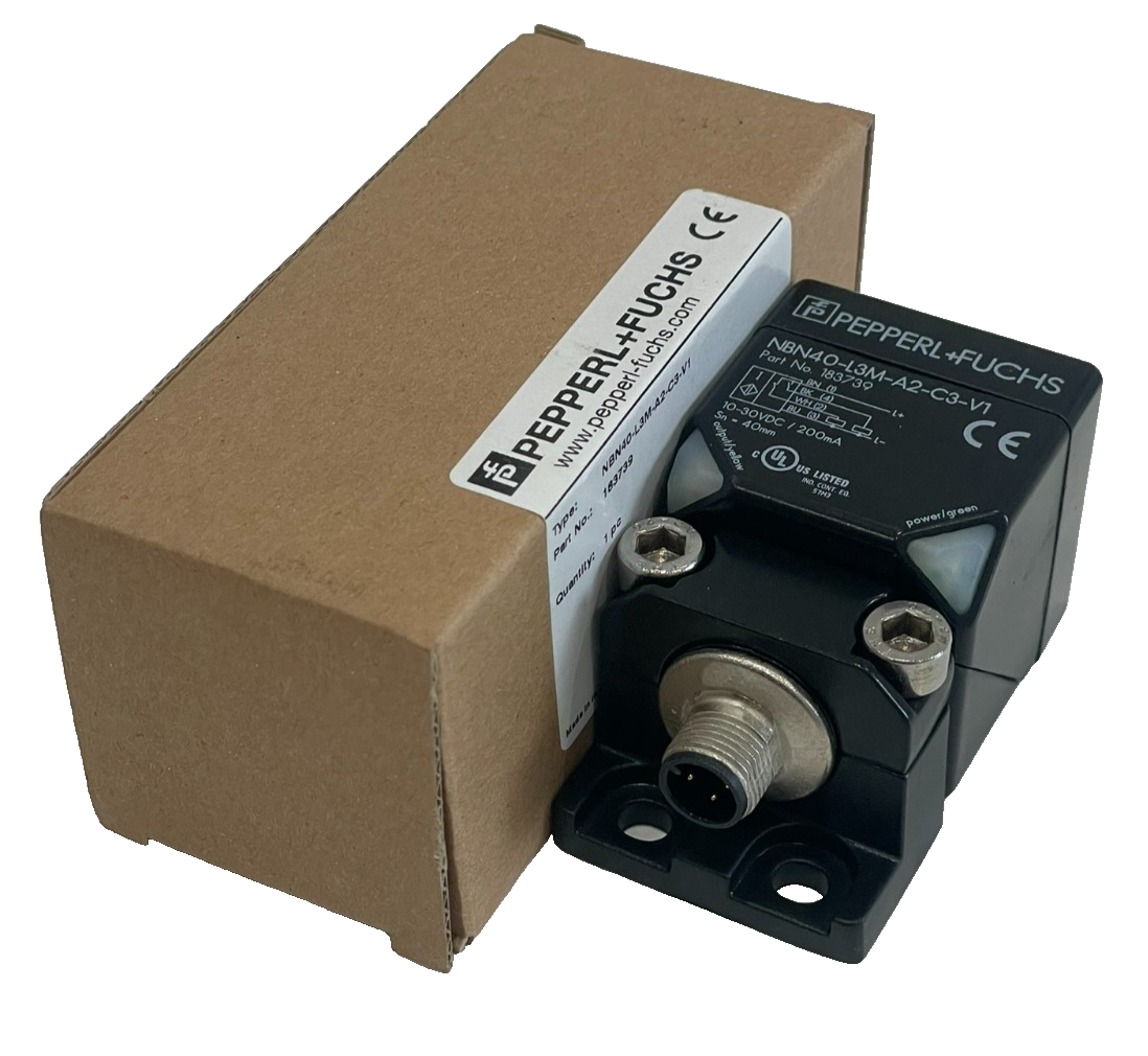 NEW PEPPERL+FUCHS NBN40-L3M-A2-C3-V1 INDUCTIVE SENSOR 183739 NBN40L3MA2C3V1