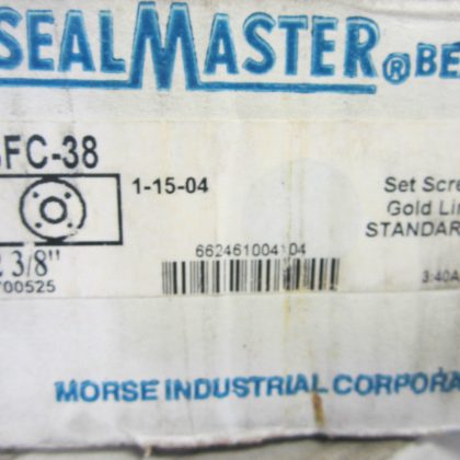 NEW SEALMASTER SFC-38 BEARING SFC38