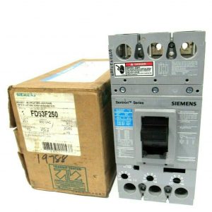 NEW SIEMENS FD63F250 CIRCUIT BREAKER 3 POLE 250A