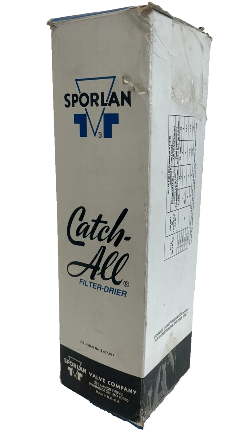 NEW SPORLAN C-303 FILTER DRIER 3/8" SAE FLARE C303
