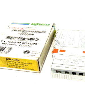 NEW WAGO 750-404/000-003 FREQUENCY COUNTER 750404000003