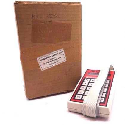 USED T&R ELECTRONIC PT-100 HANDHELD PROGRAMMER PT100