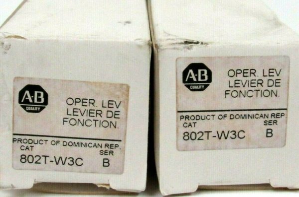 2 NEW ALLEN BRADLEY 802T-W3C OPERATING LEVER ARMS 802TW3C - Image 3