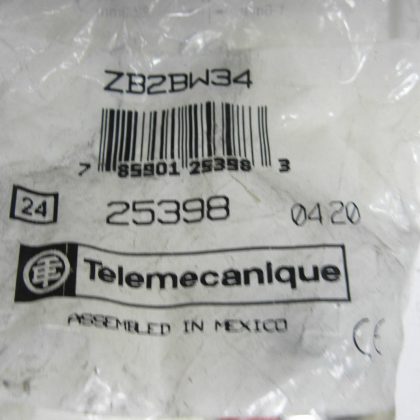5 NEW TELEMECANIQUE ZB2BW34 RED PUSHBUTTON