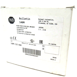 ALLEN BRADLEY 140M-C2E-B40 CIRCUIT BREAKER 140MC2EB40 NEW SURPLUS