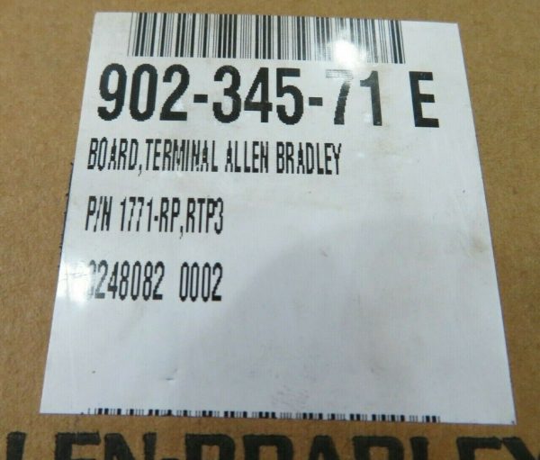 NEW ALLEN BRADLEY 1771-RTP3 TERMINAL BOARD 1771-RP,RTP3 1771RTP3 - Image 5