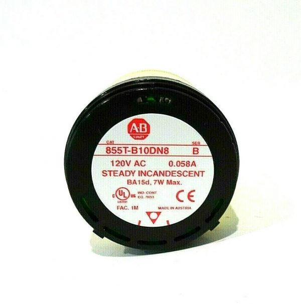 NEW ALLEN BRADLEY 855T-B10DN8 STACK LIGHT SER.B 855TB10DN8 - Image 4