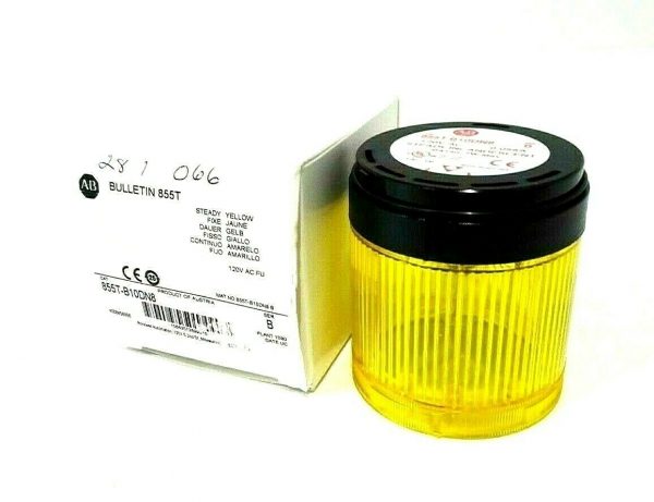 NEW ALLEN BRADLEY 855T-B10DN8 STACK LIGHT SER.B 855TB10DN8