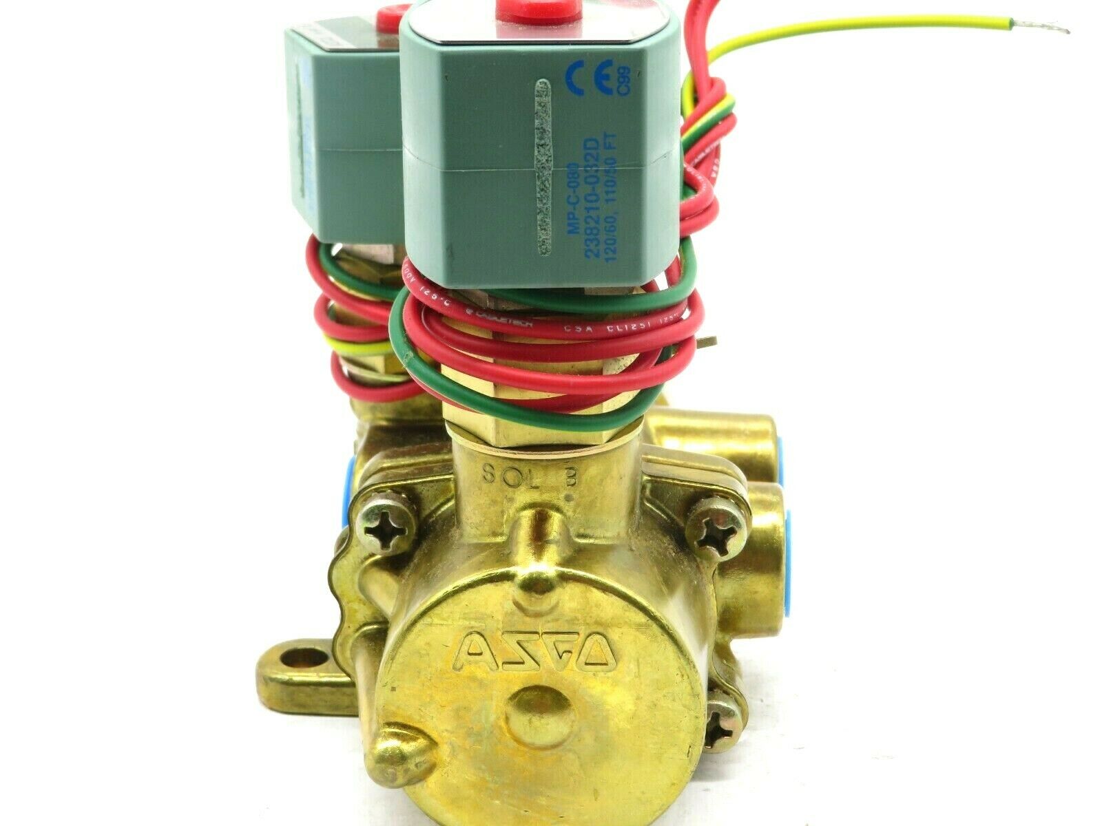 NEW ASCO 8344G80VMO DUAL SOLENOID VALVE SB Industrial Supply, Inc.