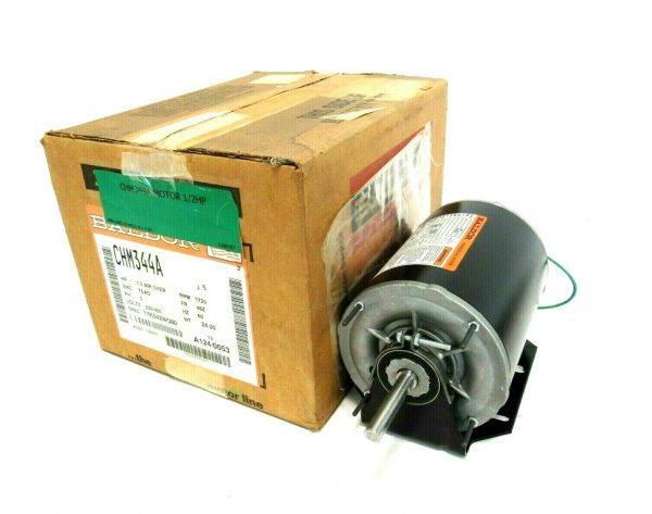 NEW BALDOR CHM344A MOTOR .5HP AIR OVER 230/460V 1725RPM 1/2" DIA. 17K042W380