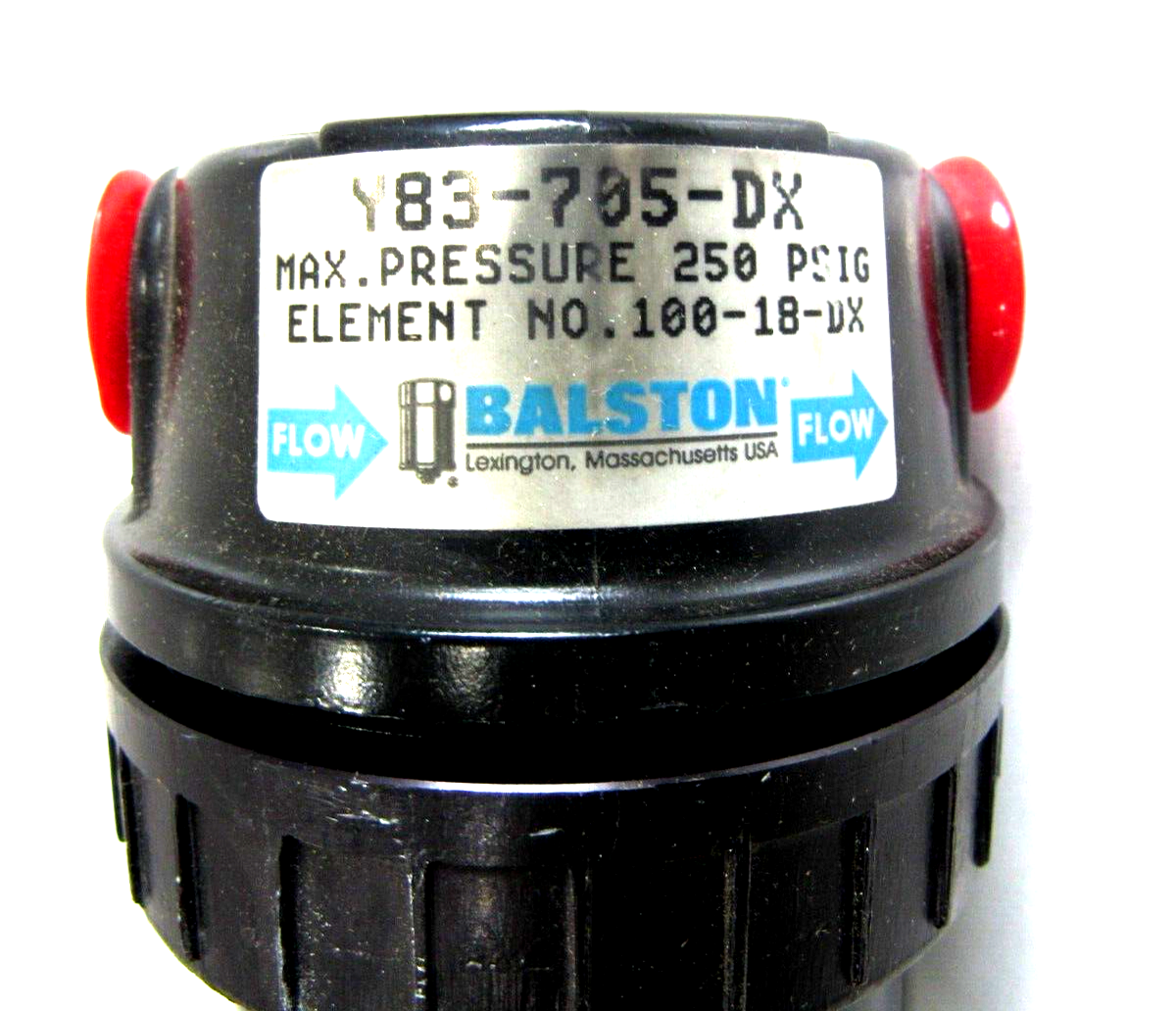 NEW BALSTON Y83-705-DX HOUSING AND FILTER ASSEMBLY 250 PSIG - Image 3