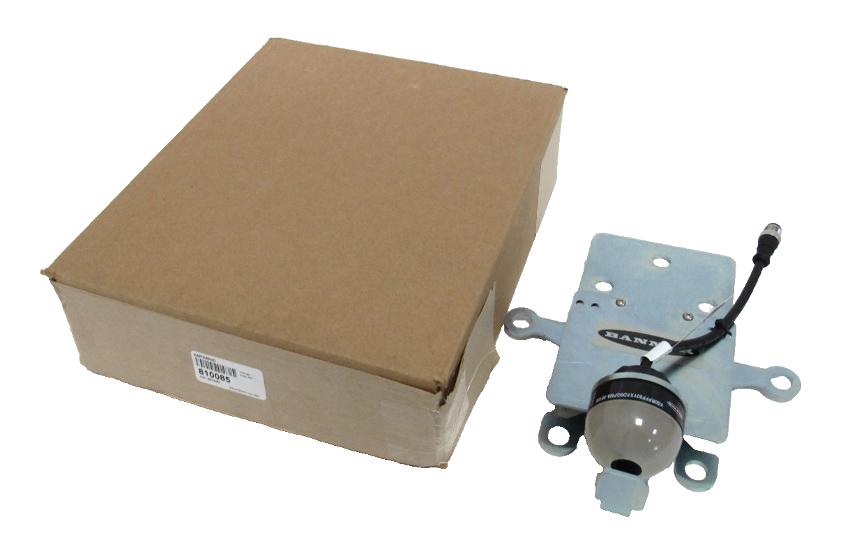 NEW BANNER 8100851 FIXED-FIELD SENSOR K50YARPHD K50RPFF50YXXD5QPMA ...