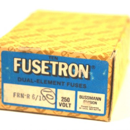NEW BUSSMANN FRN-R-6/10 FUSE BOX OF 10  FRNR610