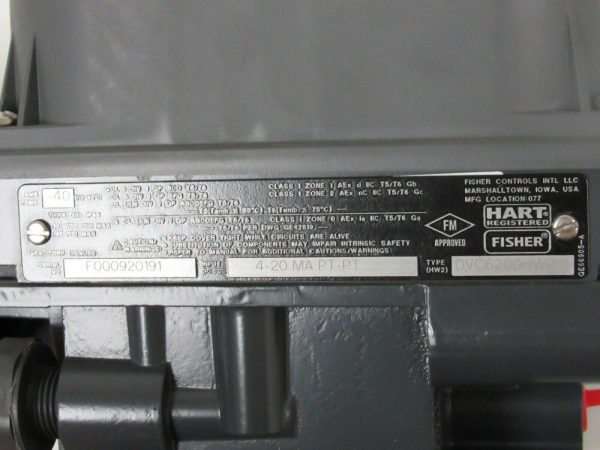 NEW FISHER FIELDVUE DVC6200HW2 VALVE CONTROLLER - Image 7