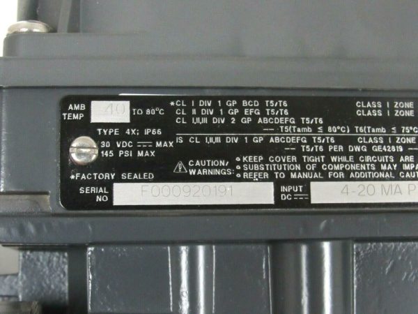 NEW FISHER FIELDVUE DVC6200HW2 VALVE CONTROLLER - Image 8