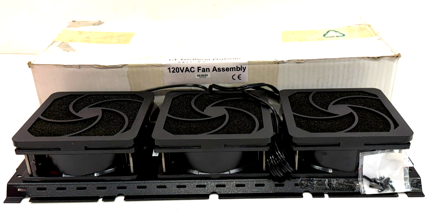 NEW GE FANUC IC697ACC721F RACK FAN ASSEMBLY 120VAC - Image 3