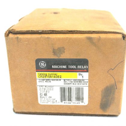 NEW GENERAL ELECTRIC CR2810A14DE2 RELAY