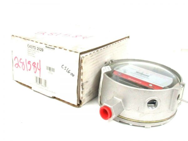 NEW HONEYWELL C437D-2029 GAS PRESSURE SWITCH C437D2029