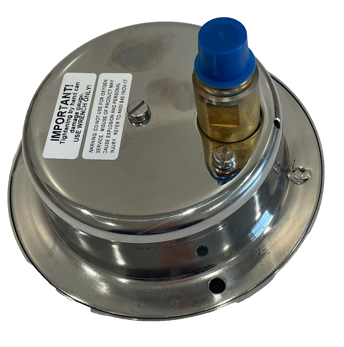 NEW MARSH/BELLOFRAM W6048 GAUGE 3.5 PAPR-F 1/4 NPT 0/100 PSI - Image 3