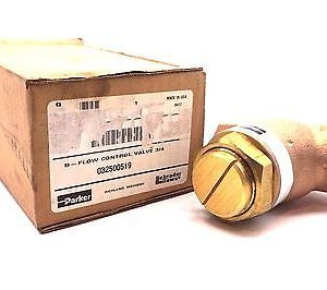 NEW PARKER 032500519 FLOW CONTROL VALVE