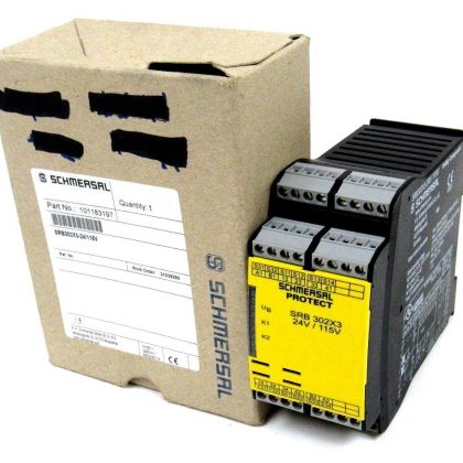 NEW SCHMERSAL SRB302X3-24V/115V SAFETY RELAY MODULE SRB302X324V115V 101183197