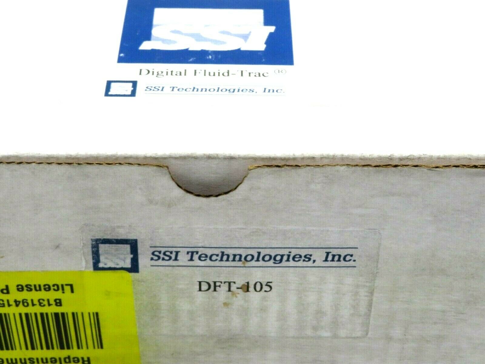 NEW SSI TECH. DFT105 DRUM GAUGE DIGITAL ULTRASONIC 55 GALLON 135542 DFT105 SB Industrial