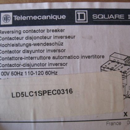 NEW TELEMECANIQUE LD5LC1SPEC0316 REVERSING STARTER