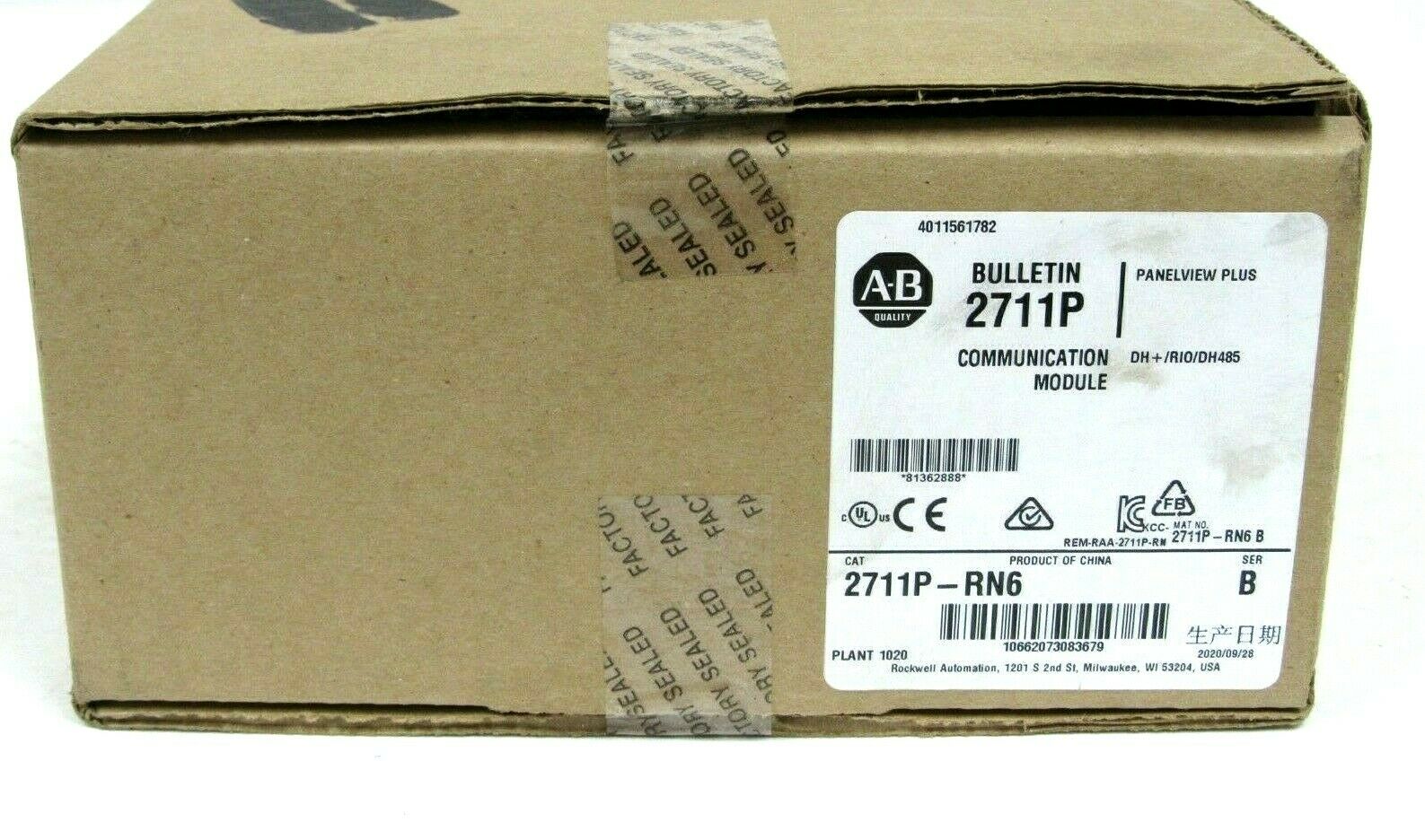 SEALED ALLEN BRADLEY 2711P-RN6 PANELVIEW PLUS COMMUNICATION MODULE 2711PRN6 - Image 3