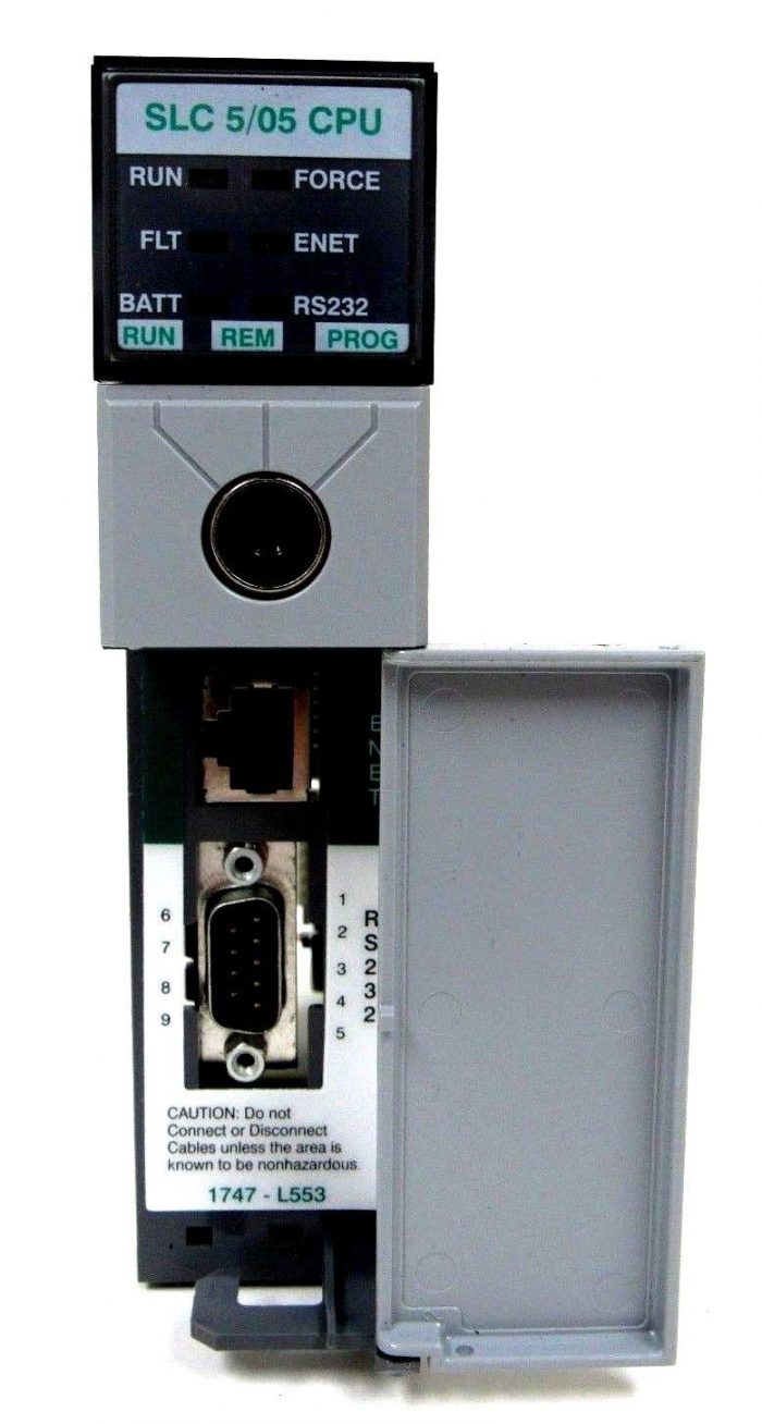 USED ALLEN BRADLEY 1747-L553 PROCESSOR UNIT SERIES B 1747L553 - Image 4