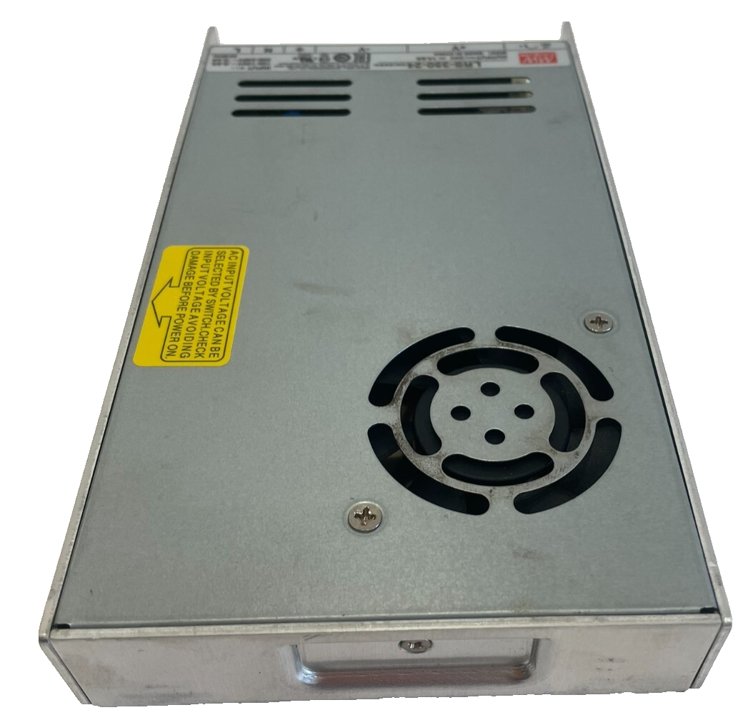 USED MEANWELL LRS-350-24 AC / DC CONVERTER LRS35024 - Image 4