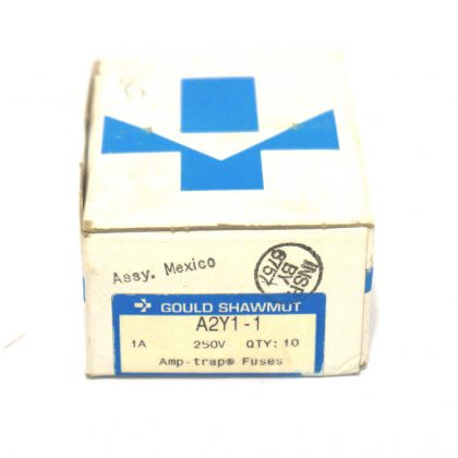 10 NEW GOULD SHAWMUT A2Y1-1 FUSES A2Y11