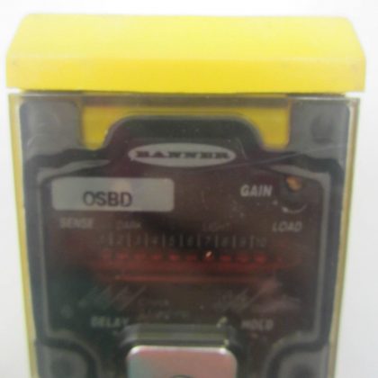 USED BANNER ENGINEERING OSBD HIGH SPEED DIFFUSE SENSOR