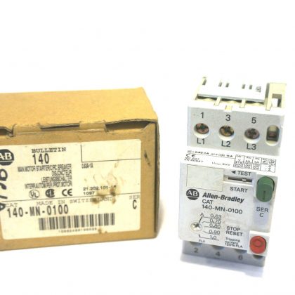 NEW ALLEN BRADLEY 140-MN-0100 CIRCUIT BREAKER 140MN0100