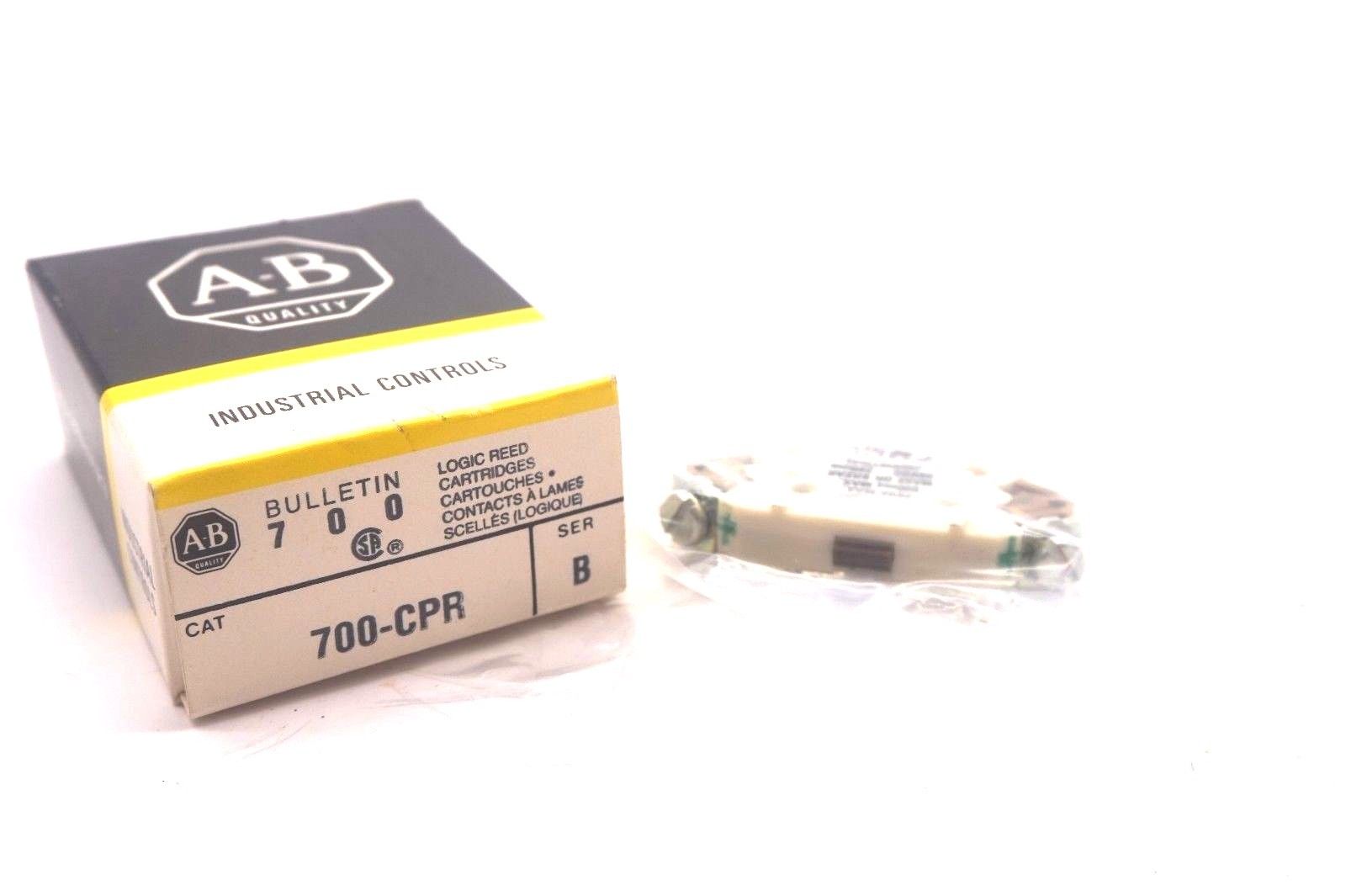 NEW ALLEN BRADLEY 700-CPR LOGIC REED CARTRIDGE SER.B 700CPR - SB ...