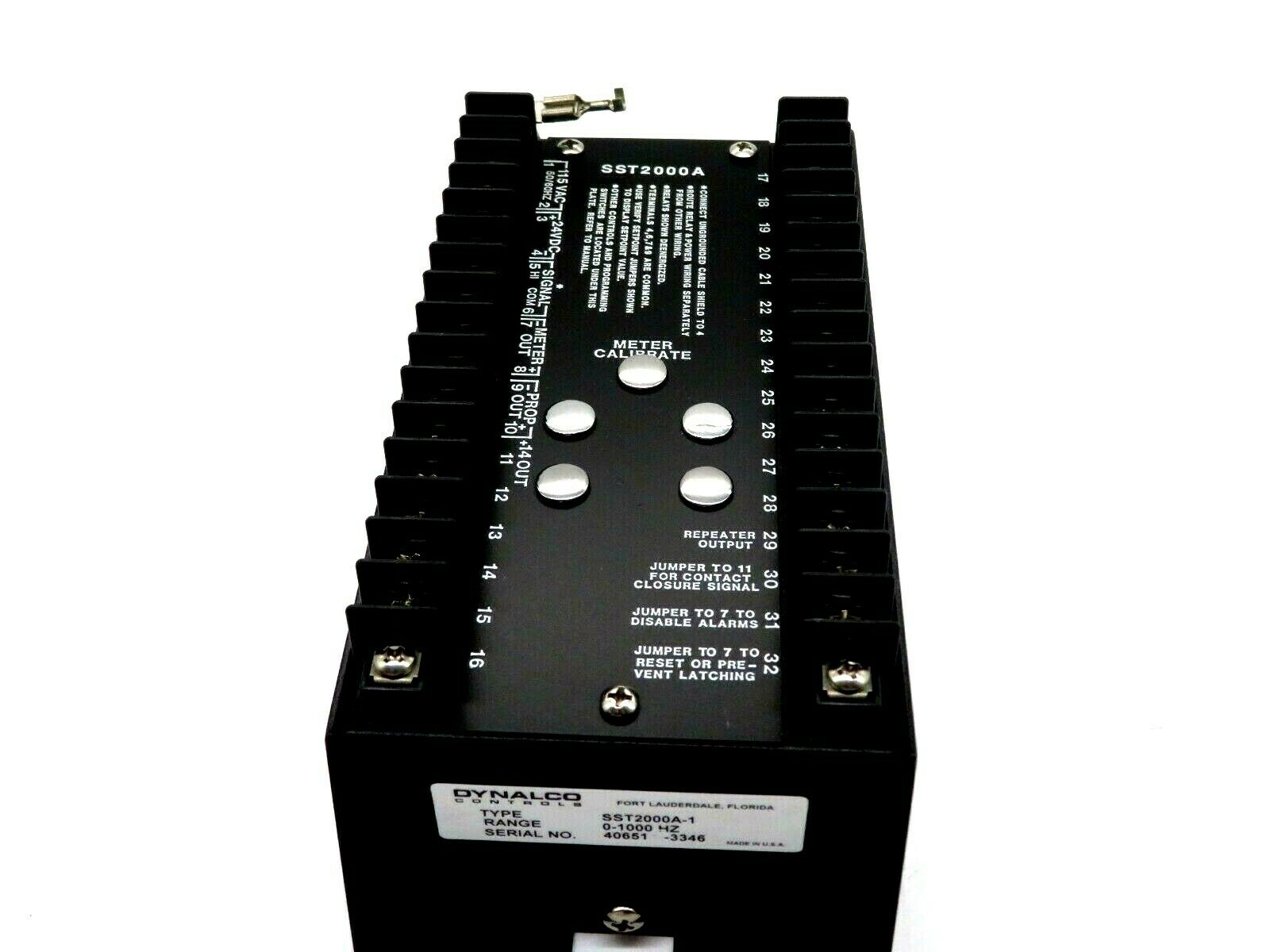 NEW DYNALCO SST2000A-1 SPEED SWITCH TRANSMITTER SST2000A1 - Image 3