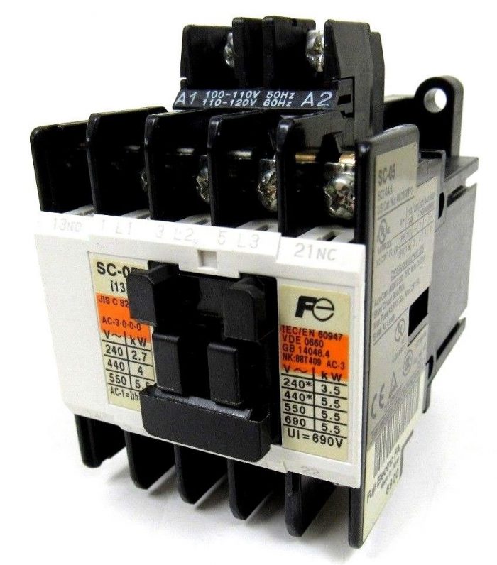 NEW FUJI ELECTRIC SC-05 CONTACTOR SC05 4NC0G011 SC14AA - Image 3