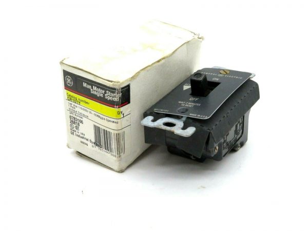 NEW GENERAL ELECTRIC CR101Y MANUAL STARTER SINGLE SPEED