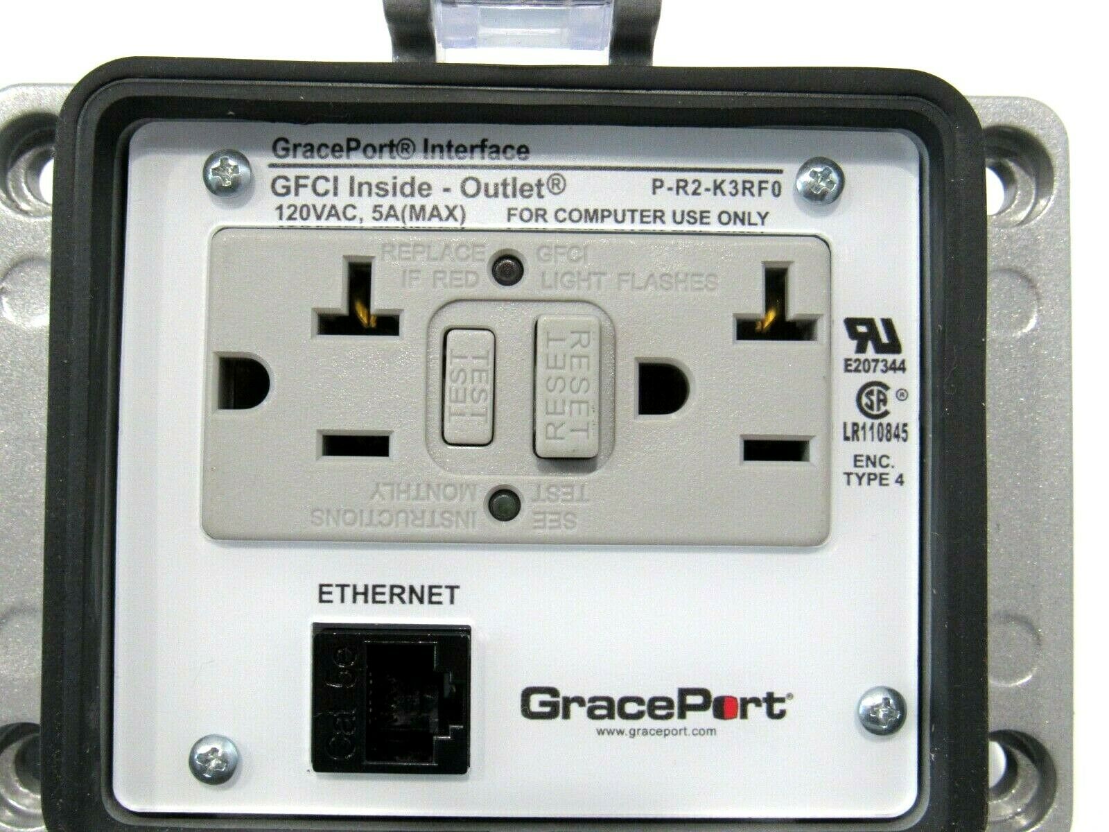 NEW GRACE P-R2-K3RF0 ETHERNET PORT CONNECTOR PR2K3RF0 - Image 4