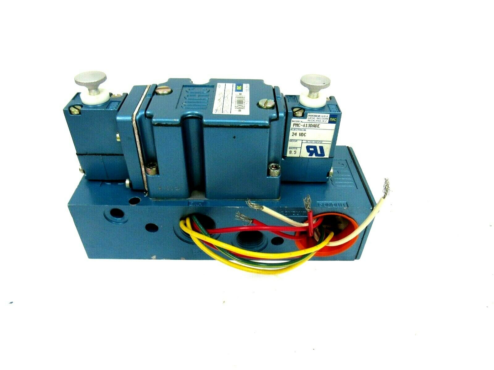 NEW MAC VALVES 6331C-613-PM-613DA SOLENOID VALVE 6331C-000-PM-613DA PMC ...