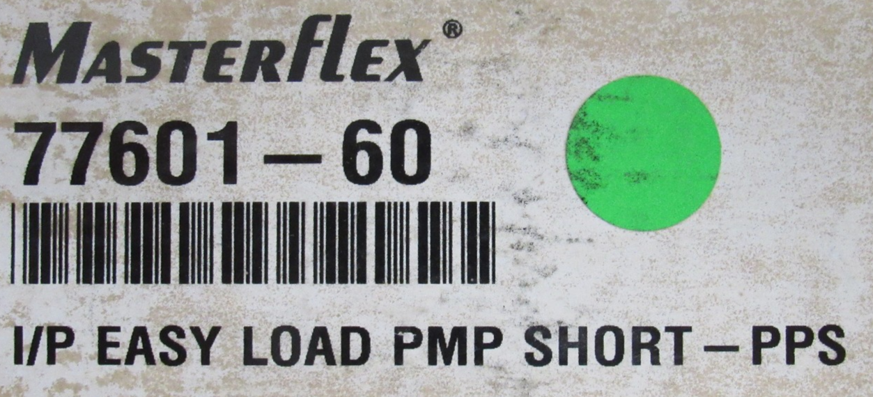 NEW MASTERFLEX 77601-60 EASY-LOAD PUMP 7760160 - SB Industrial Supply, Inc.