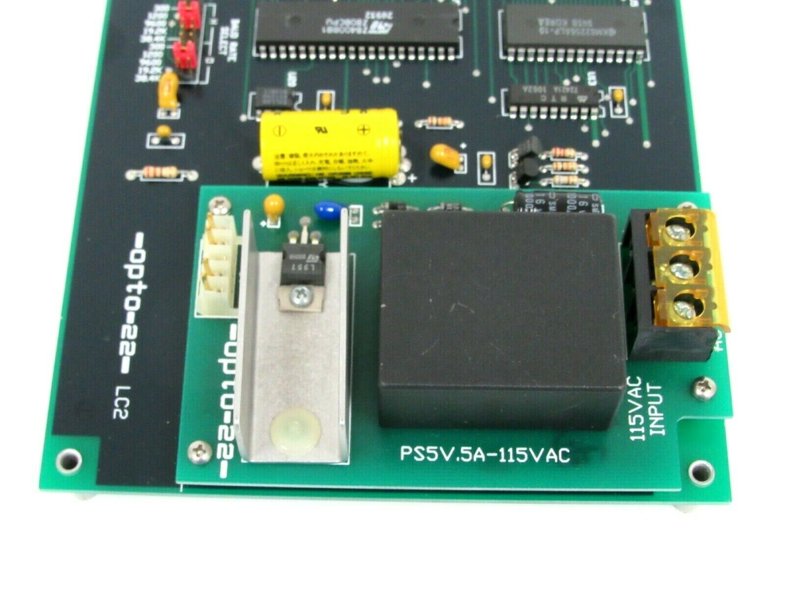 NEW OPTO 22 LC2 PS5V.5A-115VAC CONTROL CPU BOARD PS5V5A115VAC - SB ...