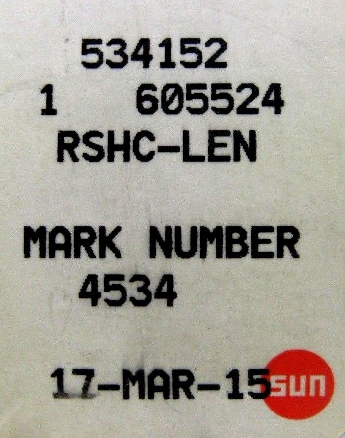 NEW SUN HYDRAULICS RSHC-LEN VALVE CARTRIDGE RSHCLEN 534152 1 