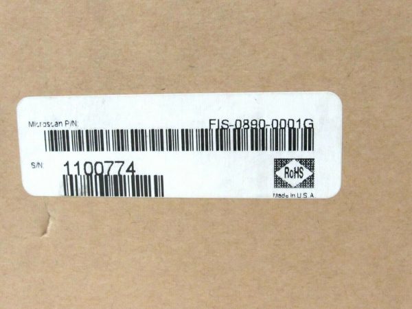 USED MICROSCAN FIS-0890-0001G MS-890 SCANNER LONG RANGE FIS08900001G MS890 - Image 3