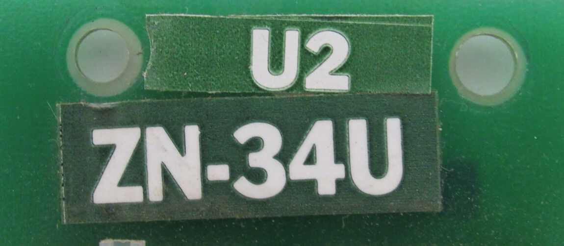 USED SIEMENS ZN-34U SUPERVISION MODULE ZN34U U2 - SB Industrial Supply ...