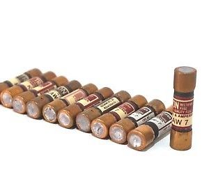 11 NEW  BUSSMANN TRON KAW-7 FUSES KAW7