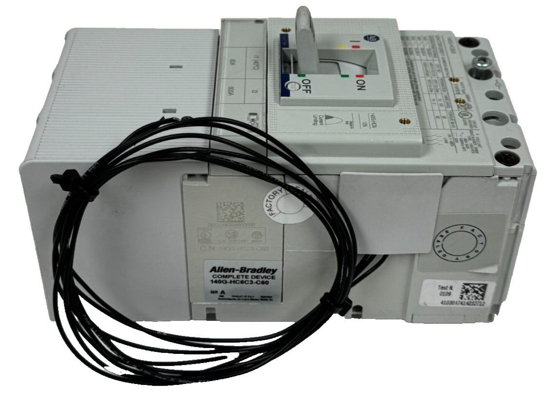 ALLEN BRADLEY 140G-HC6C3-C60 CIRCUIT BREAKER SER. A 3P 60A UNUSED SURPLUS - Image 3